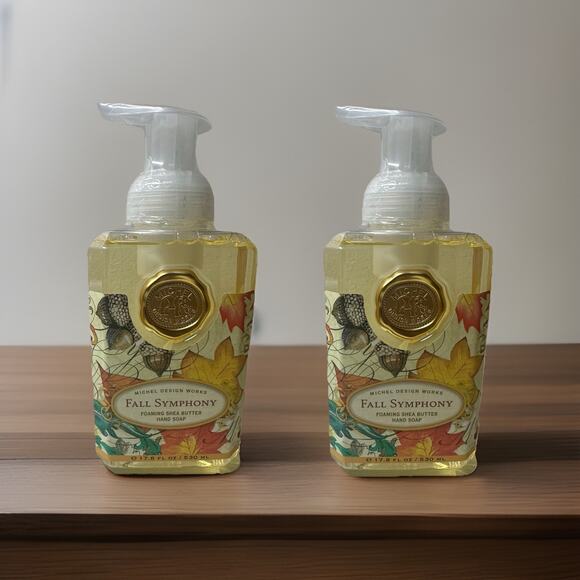 New Lot of 2 Michel Design Works Fall Symphony Foaming Hand Soaps 17.8 oz Each - Picture 1 of 1